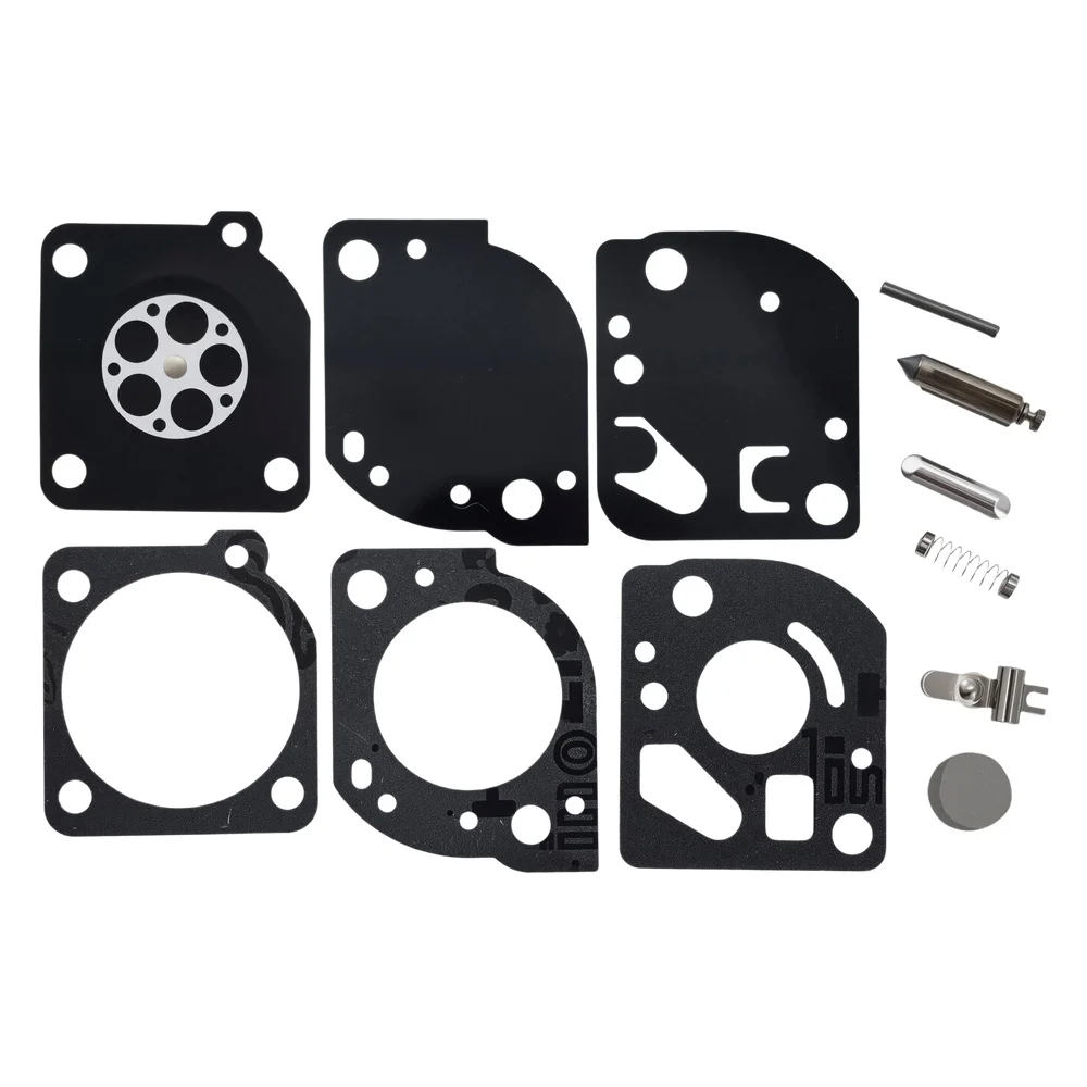2pcs Carburetor Rebuild Repair Kit for Homelite C300 BC800 BC900 BC1200 BC1600 Ryobi RY70103 RY70105 Trimmers Replaces Zama