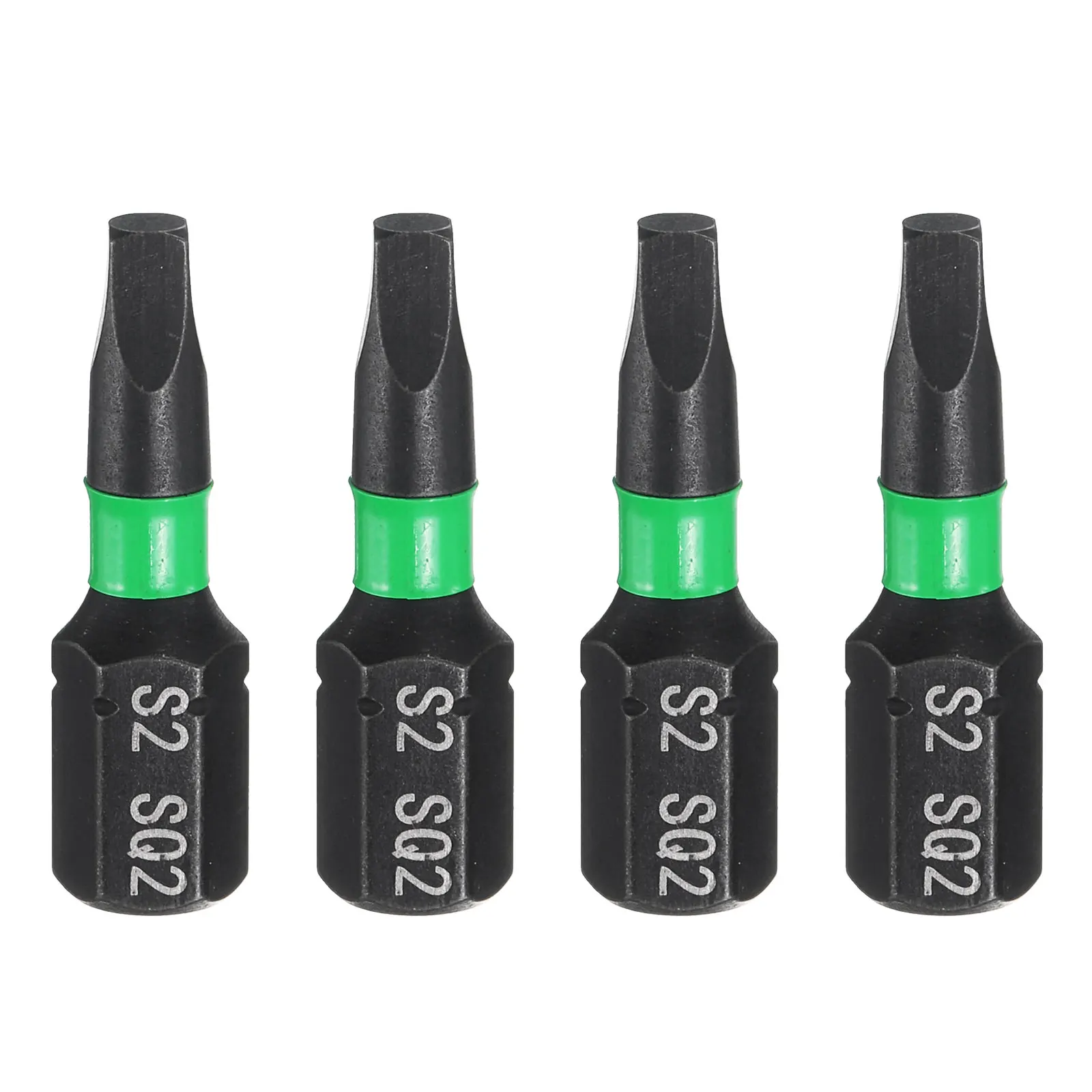 2/4/8pc SQ0/SQ1/SQ2/SQ3/SQ4 Square Screwdriver Bit 1/4