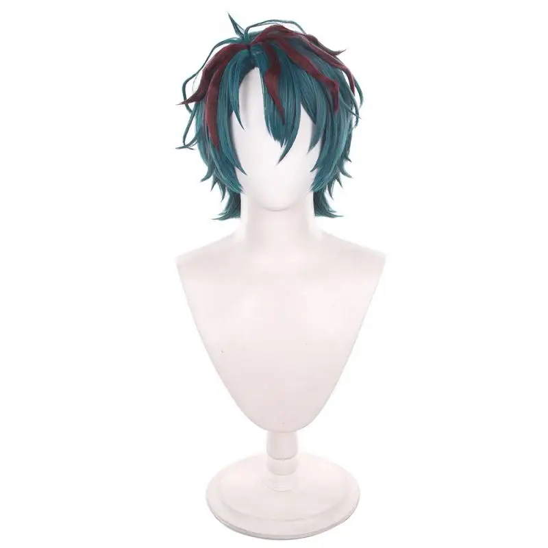 Arknights: Endfield Camille Cosplay-Perücken, Cosplay-Kostüme, Kopfbedeckung, 30 cm lange, simulierende Kopfhaut, dicke, gemischte, langhaarige Perücken – Detail 3