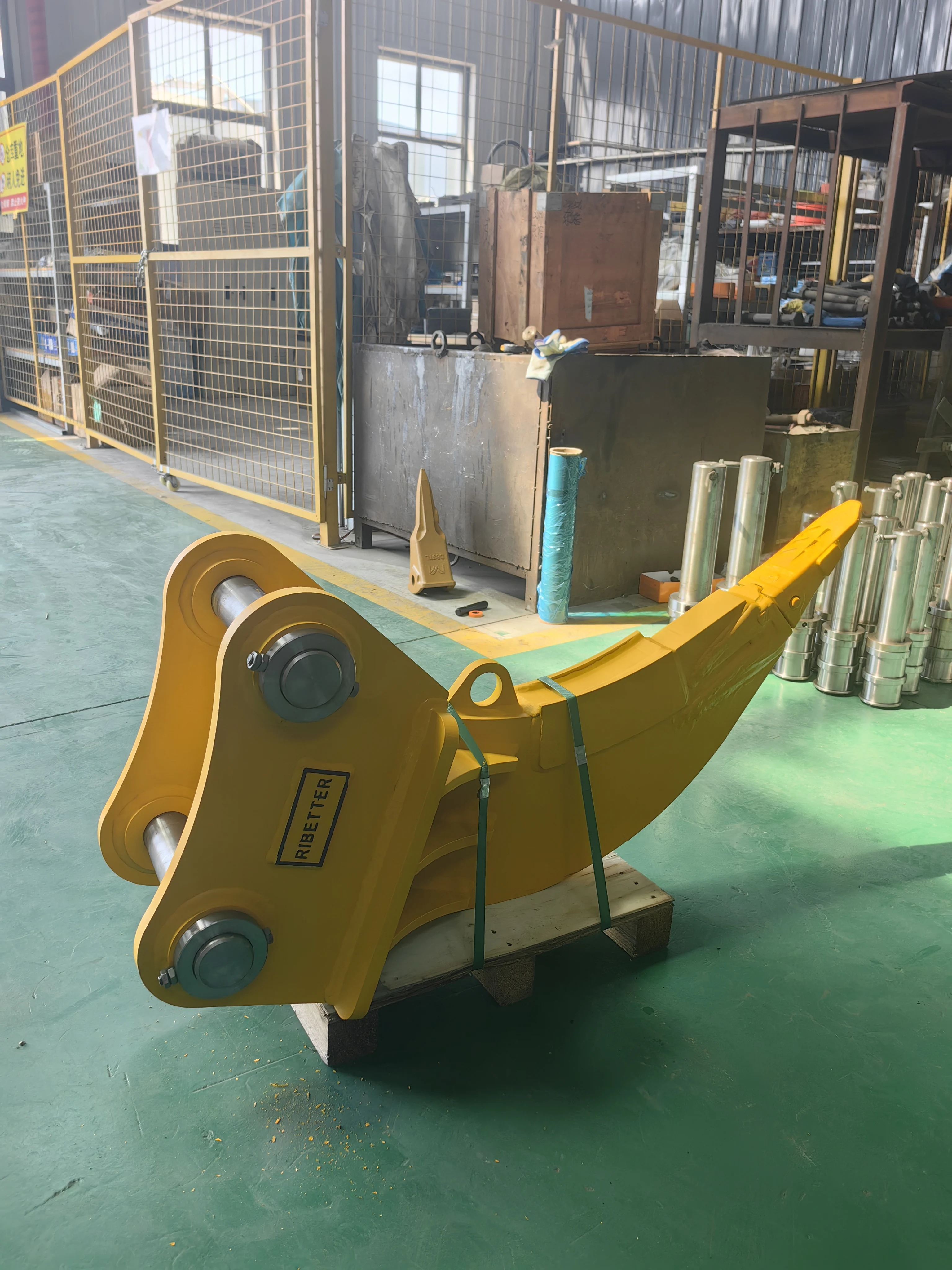 Excavator Hydraulic Ripper Motor & Engine Compatible Single/Double Teeth Customizable for Soil Loosening for 20-70t Excavators