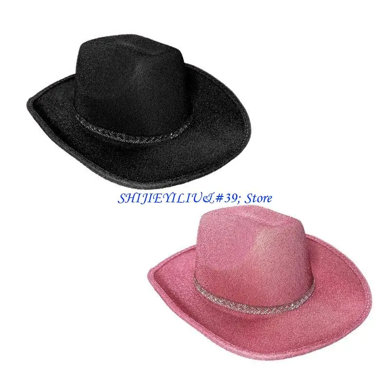 E21F Frau Fransen Cowboy mit BRAUT Brief Sommer Outdoor Braut Fedoras für Die Aufnahme Von Foto Liefert – Detail 10