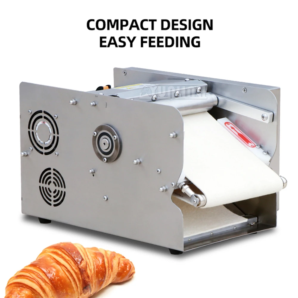 Automatic Croissant Maker Bread Forming Machine Dough Rolling Machine Bun Making Machine Maquina Comercial