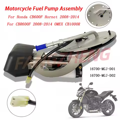 Fuel Pump Assembly For Honda CB600F Hornet 2008-2014 CBR600F 2008-2014 OMEX CB1000R 16700-MGJ-D01 16700-MGJ-D02 UC-T30HU11