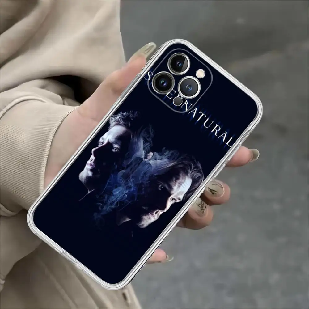 Supernatural tv show Phone Case For iPhone 15 14 13 12 Mini 11 Pro XS Max X XR SE 6 7 8 Plus Soft Silicone Cover