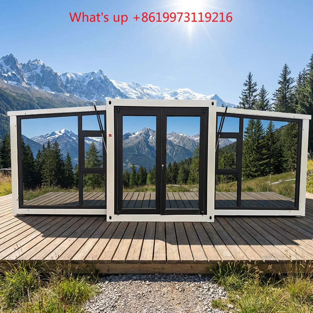 2026 20ft 40ft Expandable Container House Prefab Modular Home for Residential Office and Temporary Housing