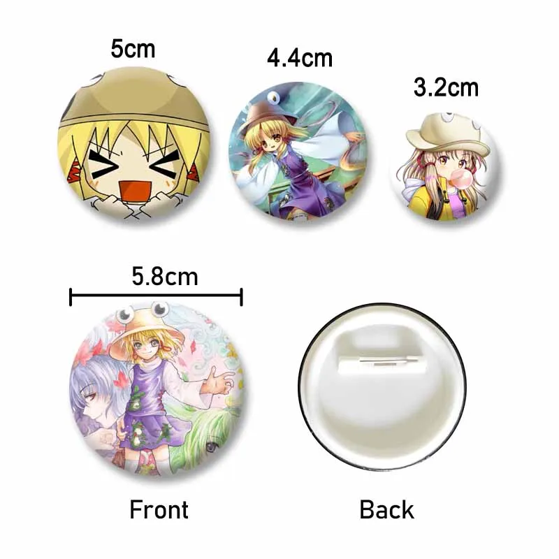 Cute Game Character Suwako Moriya Enamel Pins Touhou Project Anime Brooch Cartoon Role Badge Bag Clothes Jewelry Accessory Gifts