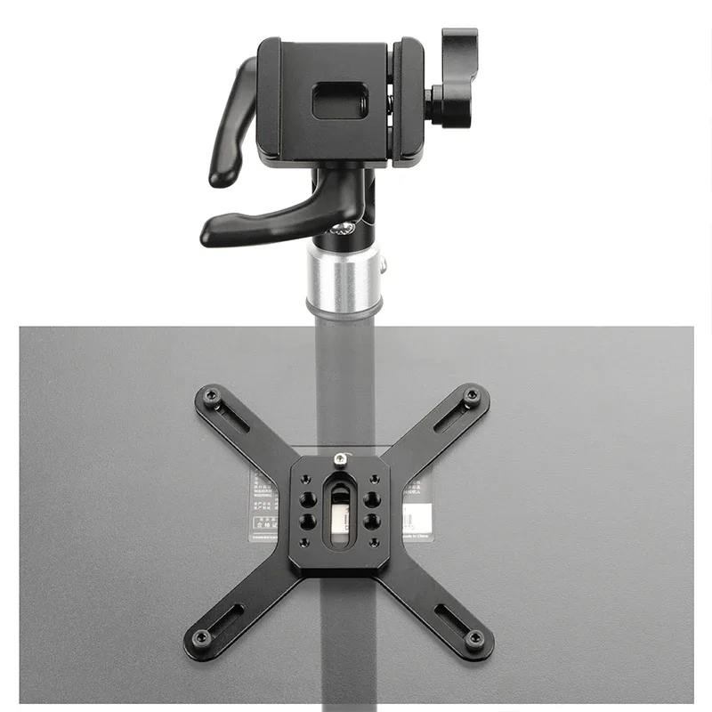 CAMVATE Adjustable Monitor Stand With Quick Release Dovetail Clip VESA Mount 75 x 75 100 x 100 Fits 13 to 32 Inch LCD Screen