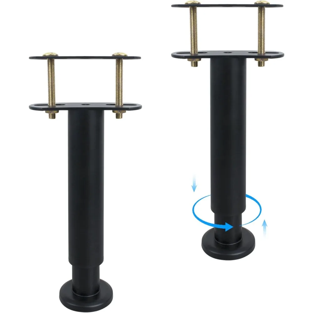

Adjustable Bed Frame Support Legs, 7-12.6 Inches Height,Steel Construction 2-Pack (7-12.6)