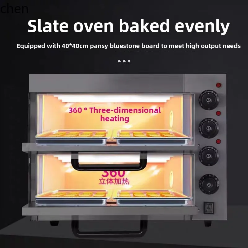 KX  electric oven commercial household two-layer oven large capacity cake bread pizza oven single layer