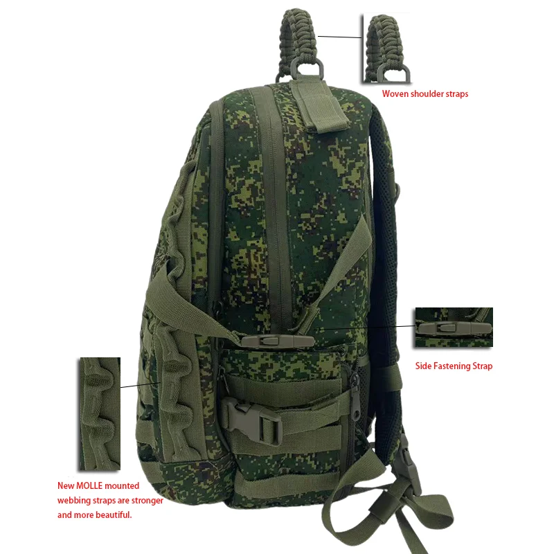 1000d Oxford Doek Heren Verstelbare Militaire Rugzak Leger Escape Bag Multifunctionele Waterdichte Camping Jacht Rugzak