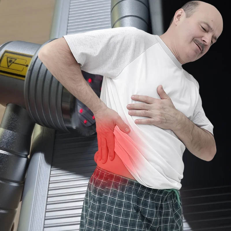 

808nm 650nm Medical Laser Therapy Device, High Intensity for Physical Therapy Pain Management, Professional Grade