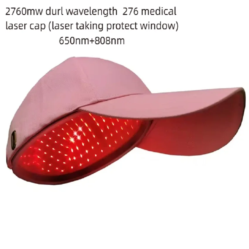 

Лазерная шапка для роста волос 2026 с длиной волны 650+808 нм, реальная лазерная терапия (LLT), красная светотерапия, лечение волос и кожи головы