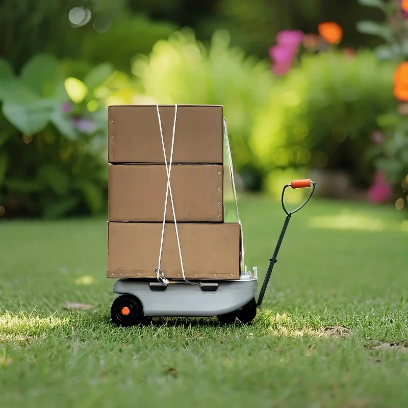 

Wheeled hand-pulled water tank truck plastic outdoor camping multi-purpose large-capacity trailer thickened sleeping