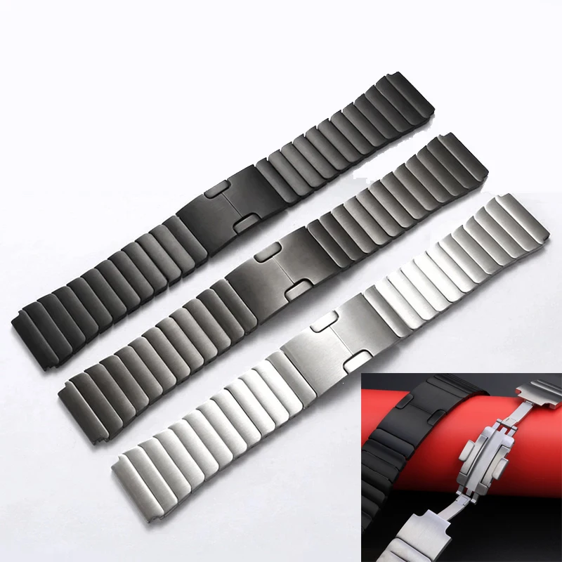 Original Titanium Grey Strap for Huawei Watch GT2 Pro 22mm Stainless Steel Correa Metal Watch Band for GT2 46mm GT2e Wrist Band