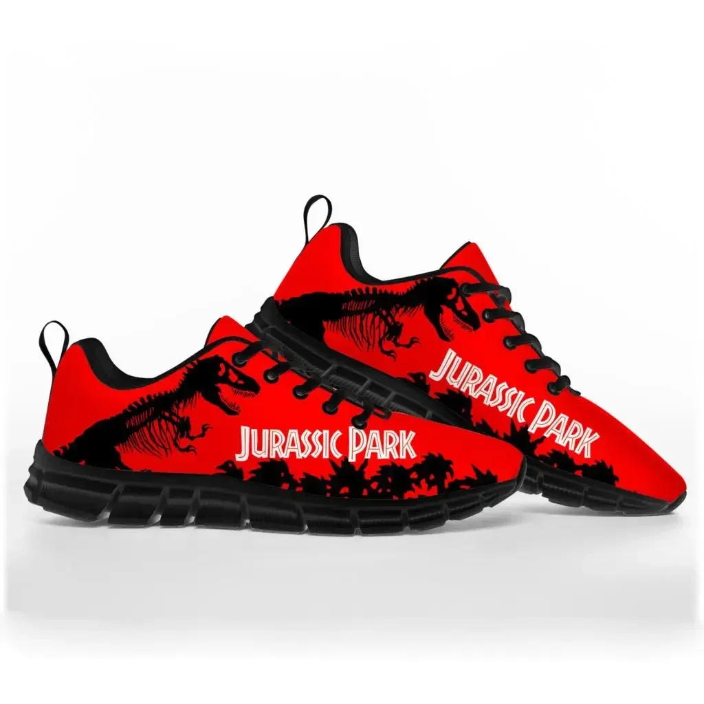 

Dinosaur World Cartoon Jurassic Park Sports Shoes Mens Womens Teenager Breathable Sneakers Custom High Quality Couple Shoe