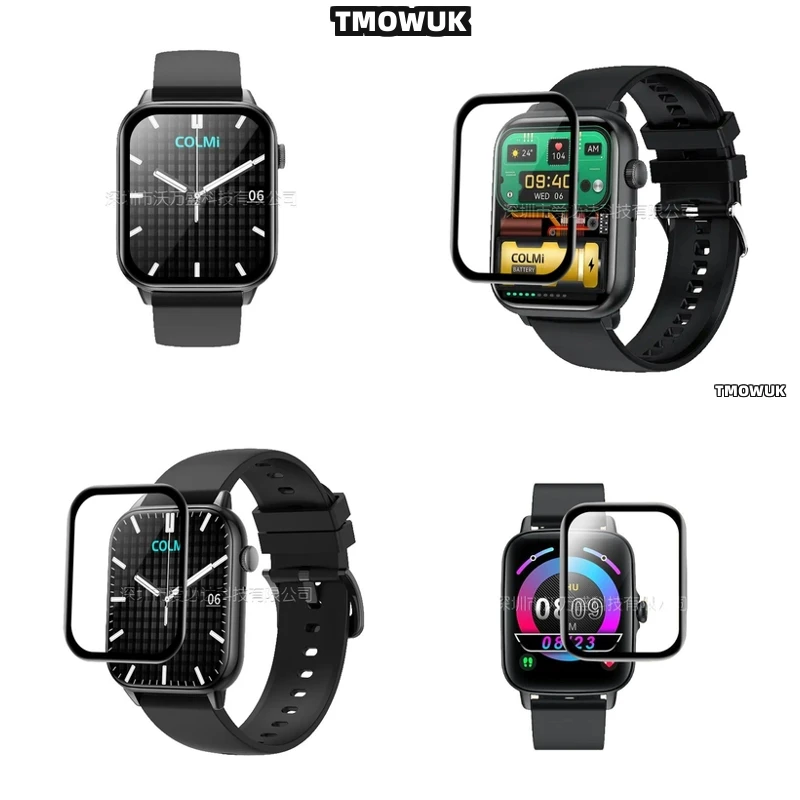 

For Colmi C60 C80 P68 P28 Full Cover Anti - Scratch Screen Film, Soft Flexible 3D Curved PMMA Protection