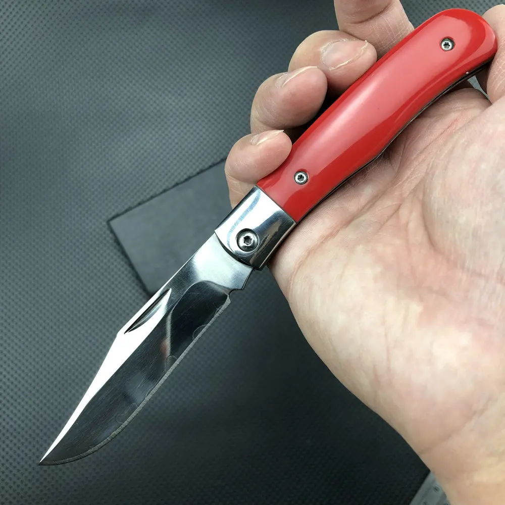 

Trskt Jack Knife,Folding Knives Cool Camping Knives,Pocket Tactical Knife Acrylic Handle EDC Tool Dropshipping