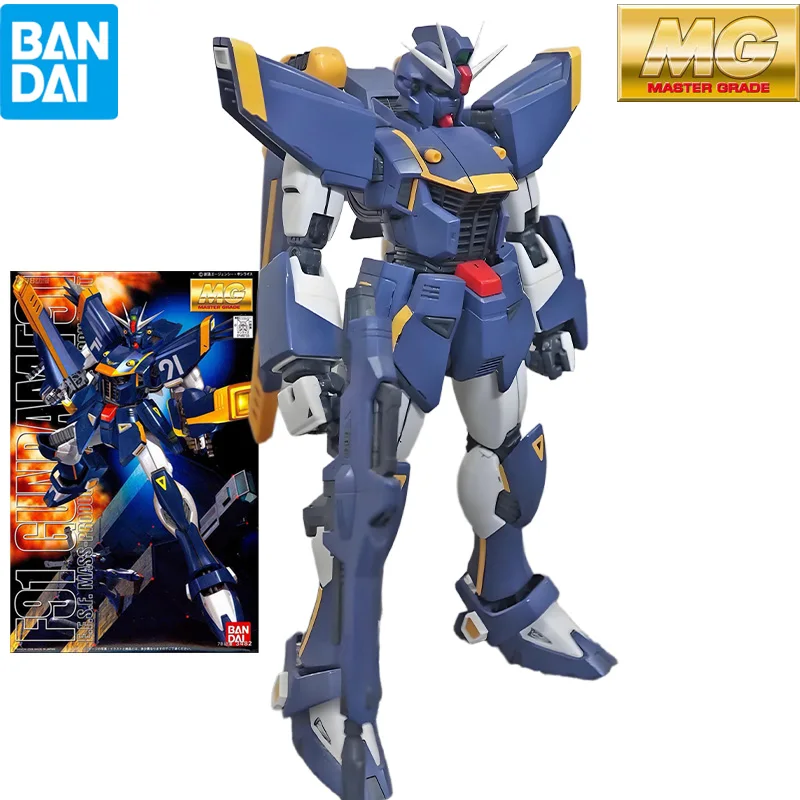 

Bandai Original MG Master Grade Series MG91 Mass-produced F91 Gundam (Harrison Aircraft) Anime Assembly Model Toys Collectible