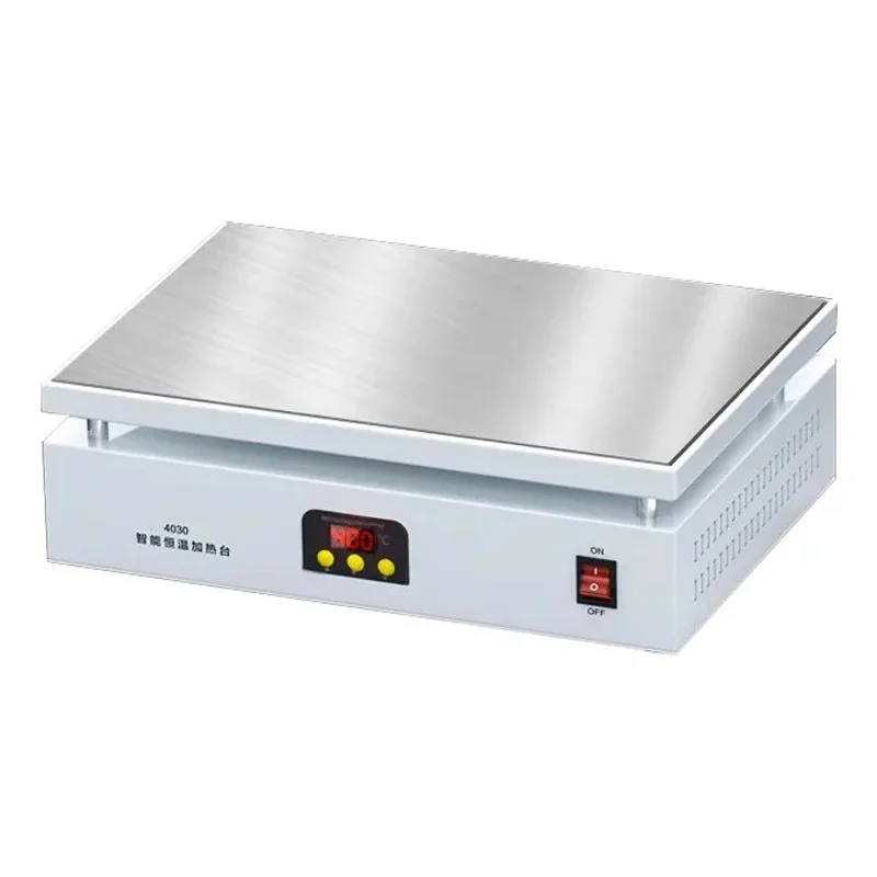 Zten 400W Mini Hot Plate Digital Soldering Preheating Rework Station PCB SMD Board Soldering Plate Heating Table Repair Tools