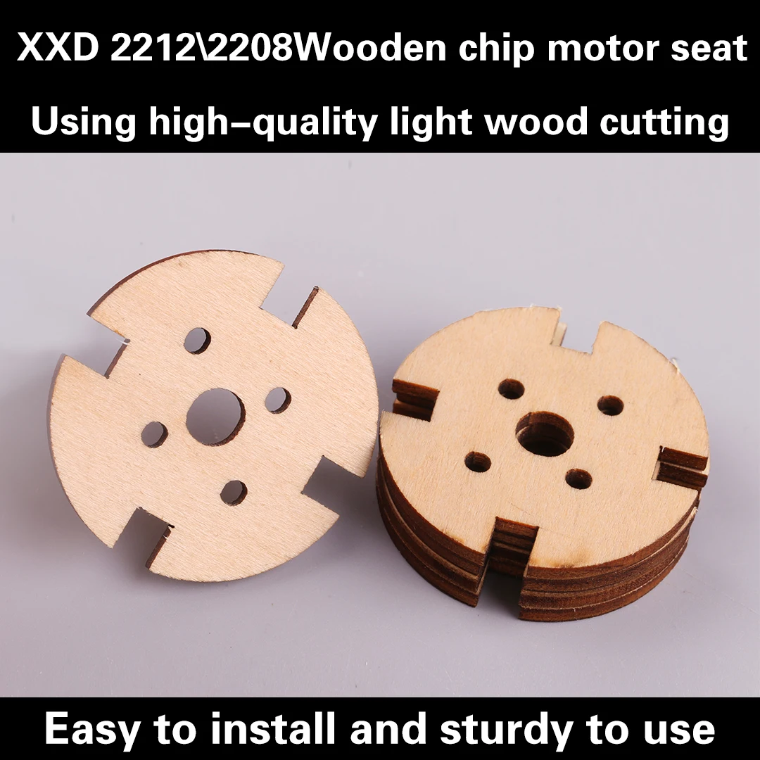 Brushless Motor Mount Wood Plywood Motor Base Bracket Stent Seat Support fr 2212 2208 22xx Brushless Motor SU-27 Wood base