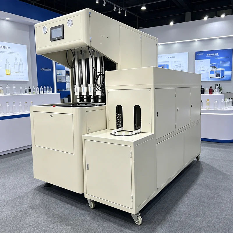High Speed Semi Automatic Bottle Blowing Machine 2 Cavity for 5 Gallon Water Jug