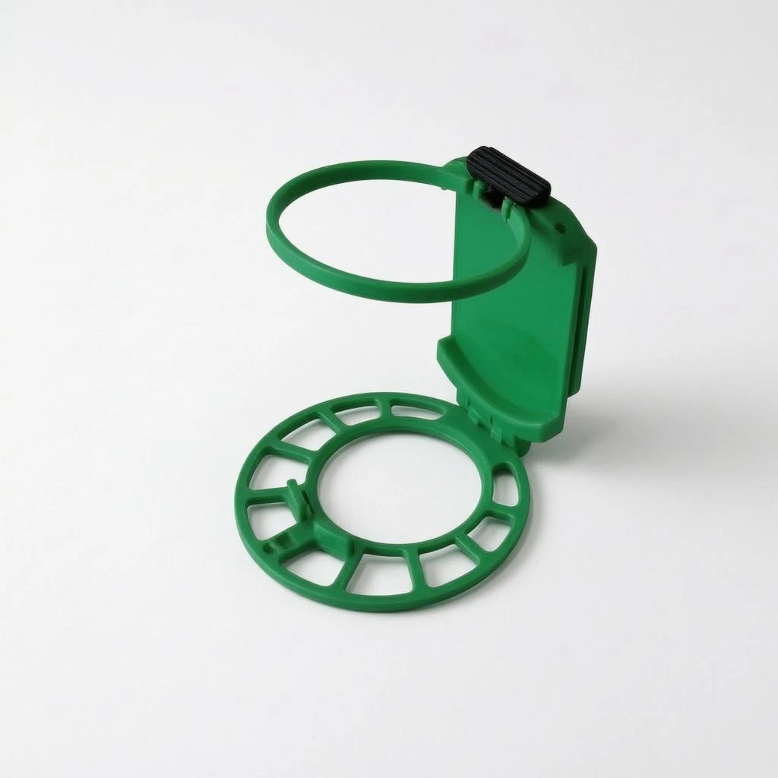 Belt Drink Holder Foldable Fasten-on Beverage Holder Waist Accessory Plastic Circular Loop