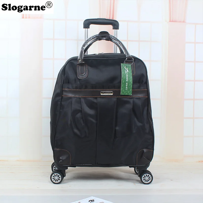 2025 新 4 輪トラバルバッグ女性防水旅行ダッフル男性オックスフォードローリング荷物女の子トロリー荷物ファッションスーツケース