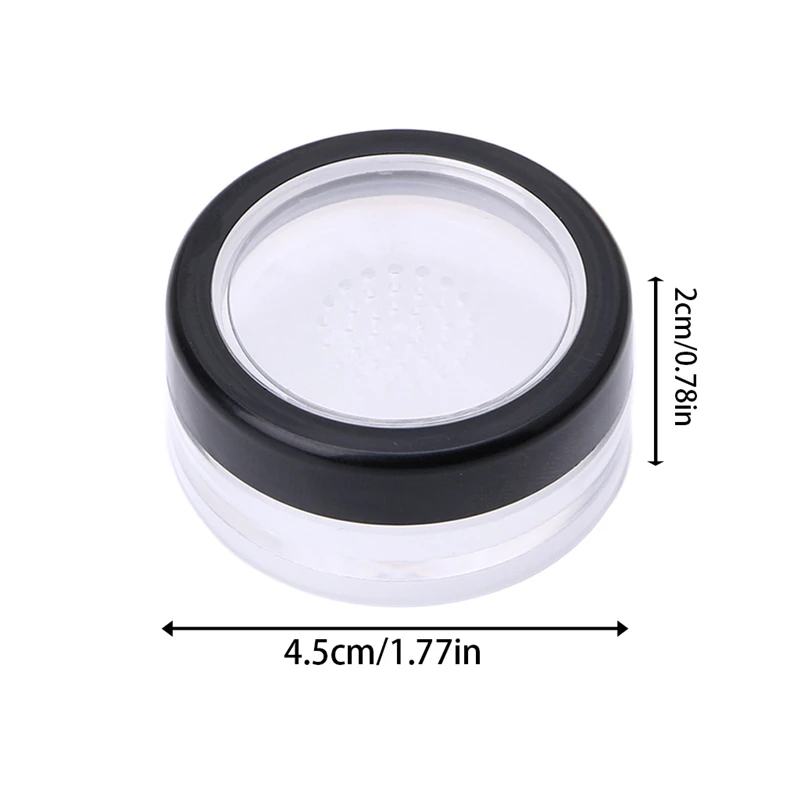 10g Nhựa Loose Powder Jar Bột Puff Hộp rỗng Hộp đựng mỹ phẩm Du lịch Dropshipping
