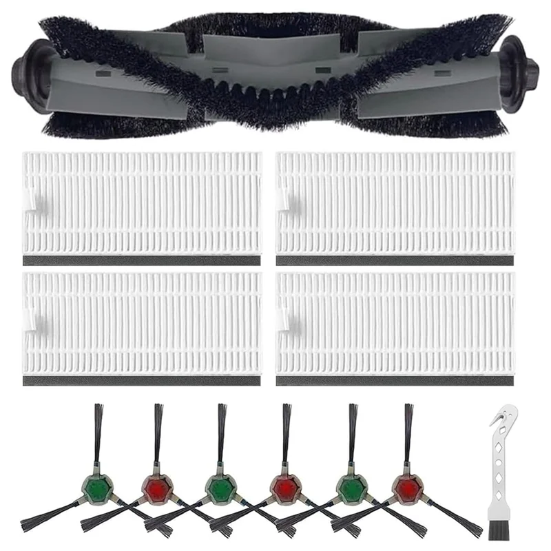 

ABWP-For Airrobo P20 Robot Vacuum Cleaner Main Side Brush Hepa Filter Replacement Parts Accessories