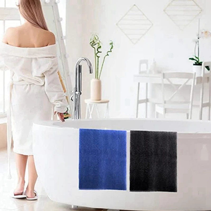 3 pezzi spugna da bagno rete africana spugna da bagno a rete lunga doccia esfoliante Scrubber per il corpo Scrubber per la schiena pelle più liscia