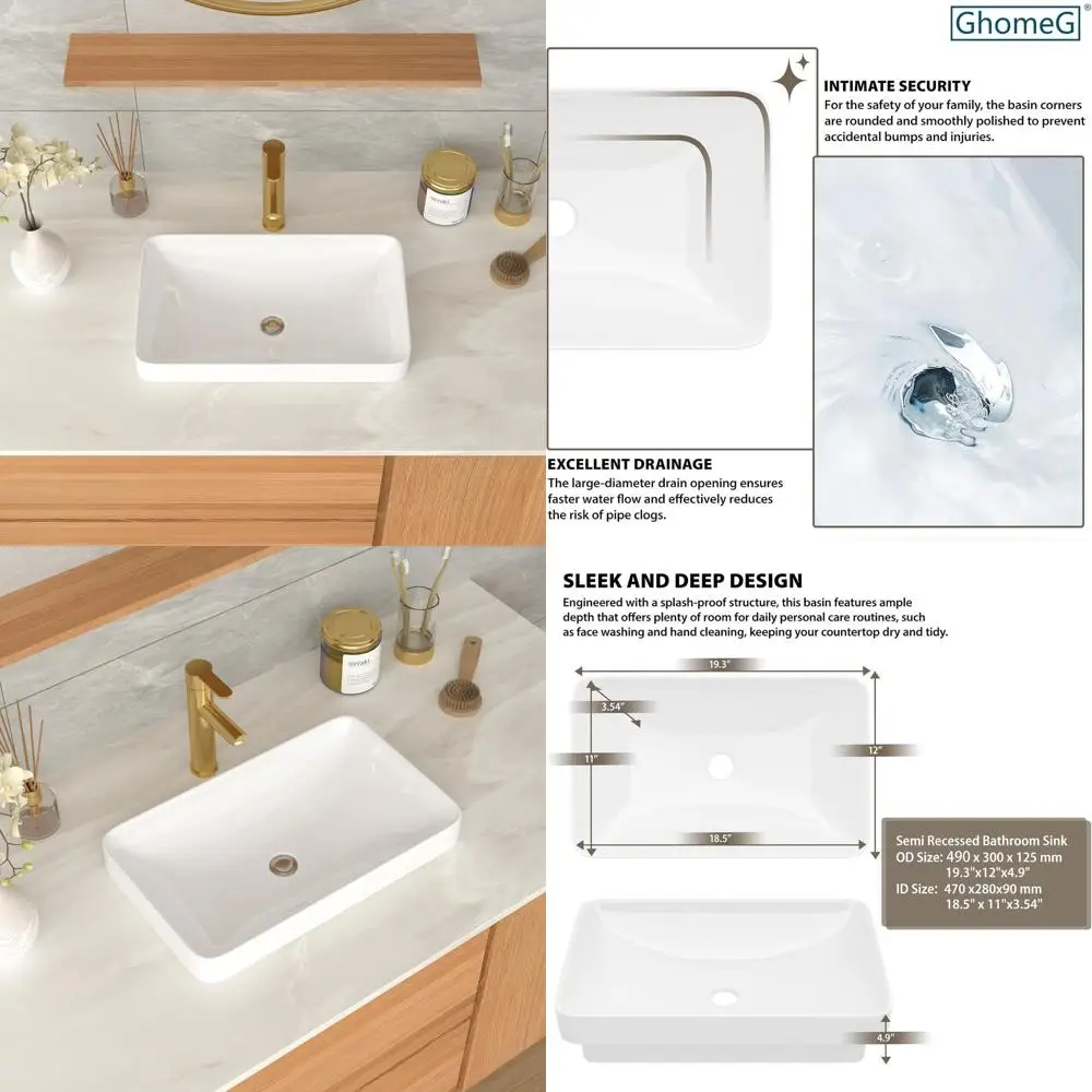 19 X 12 Semi-Recess…