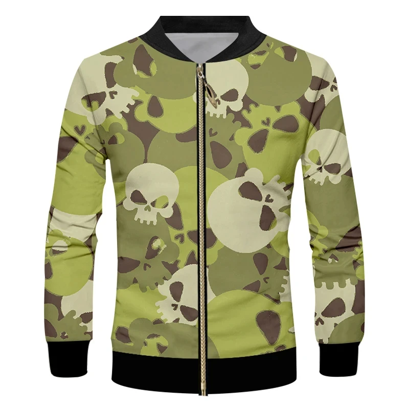 

New Camouflage MenWomen Zip Jacket 3D Print Sweatshirt Fashion Jacket Oversized Clothing Harajuku Couple Baseball Tops Apparel