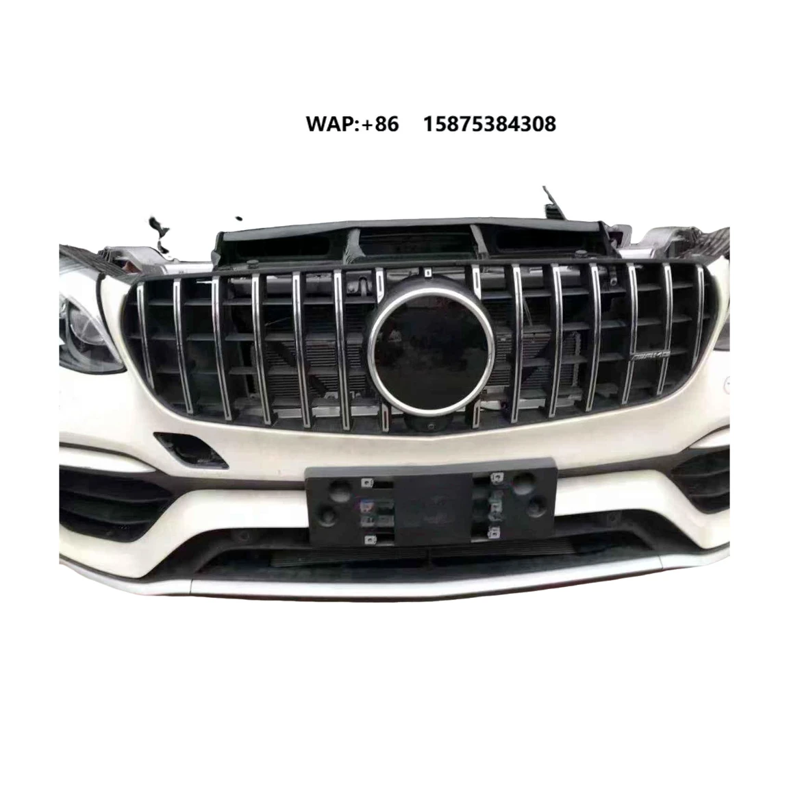 Suitable for W253 GLC63  front bumper kit  performance car bumper assembly grille headlights