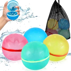 Bolas de respingo de bomba de água reutilizáveis bola absorvente, brinquedos de praia, jogos de luta na piscina para crianças