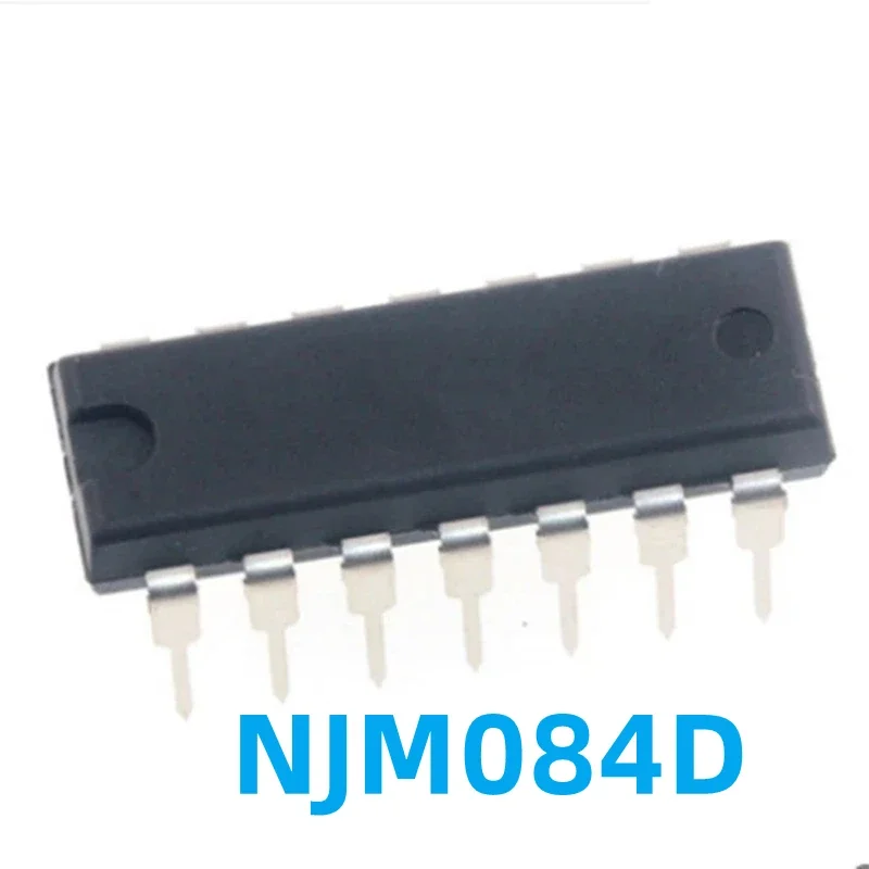 1PCS NJM084D 084D Four-way J-FET Input Operational Amplifier DIP-14 New Original