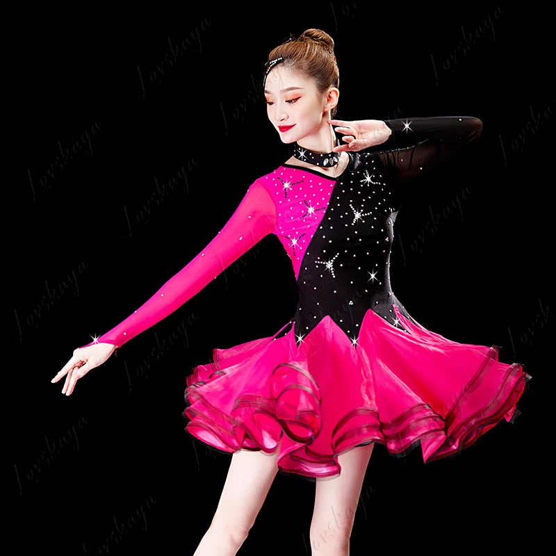 

New Style Female Dance Costume Competition Performance Dress - Latin Dance Dress - Gitab