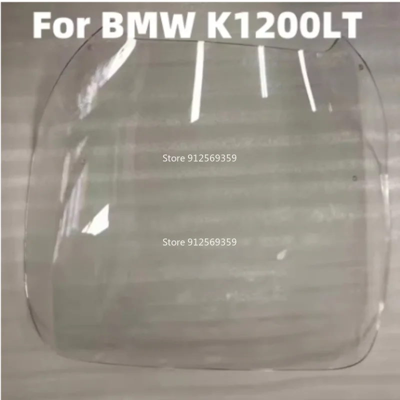 New Motorcycle Clear Windshield Windscreen Front Deflector Airflow For BMW K1200LT K1200 LT Heightened 60CM 5MM Thickness