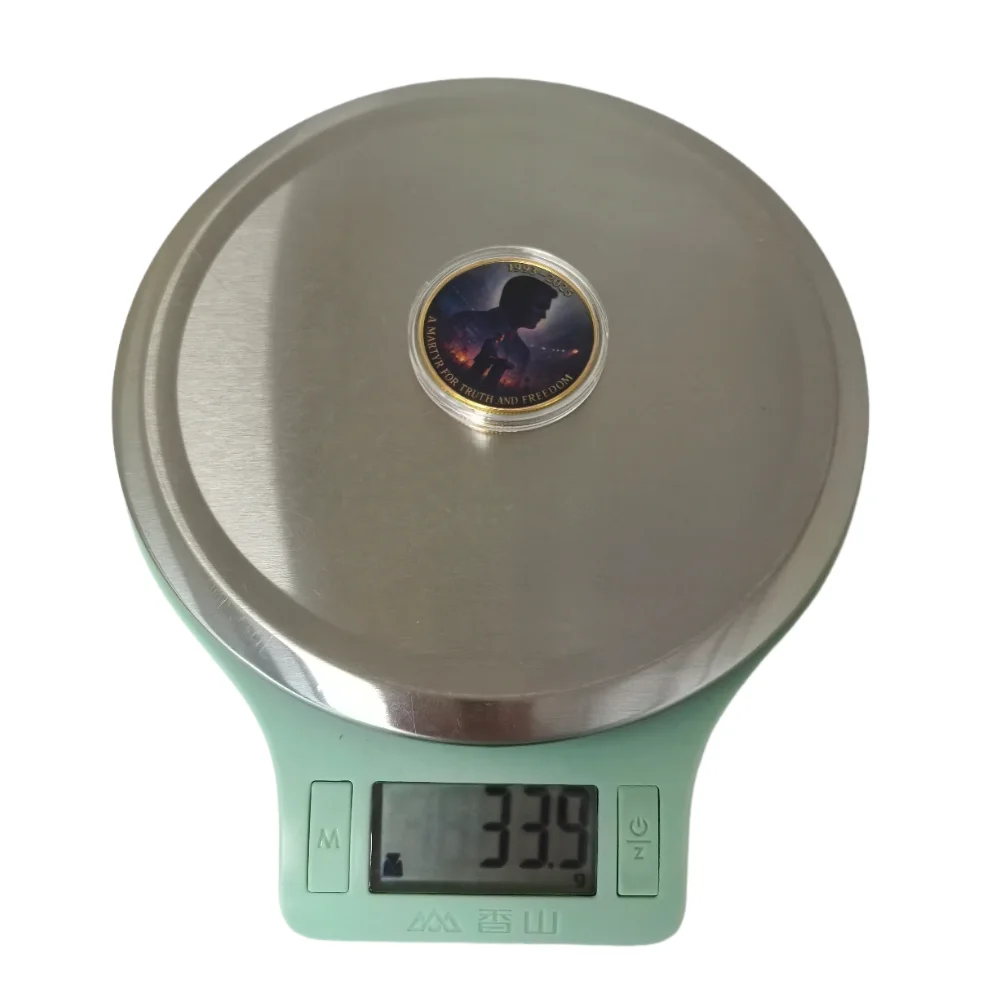 Nowa Złota Moneta Amerykański Młody Bohater 1993-2025 "Wielki Mistrz Chrystusa i Prawdy w Mówieniu" Moneta Pamiątkowa Dekoracje Domu