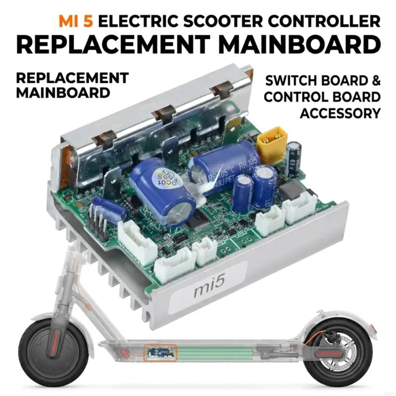 M76E PCB-Hauptplatine für Kickscooter-Elektro-E-Scooter-Reparaturaufgaben. Verwenden Sie Teil – Detail 10