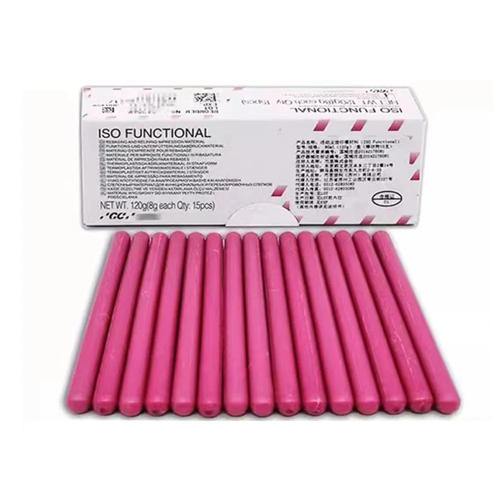 

1/2 коробки GC восковые палочки для формирования кромок 15 шт./кор. основа для протезов, кайма, формовочная печать, воск, стоматологический ребогант, облегчение оттисков, материал