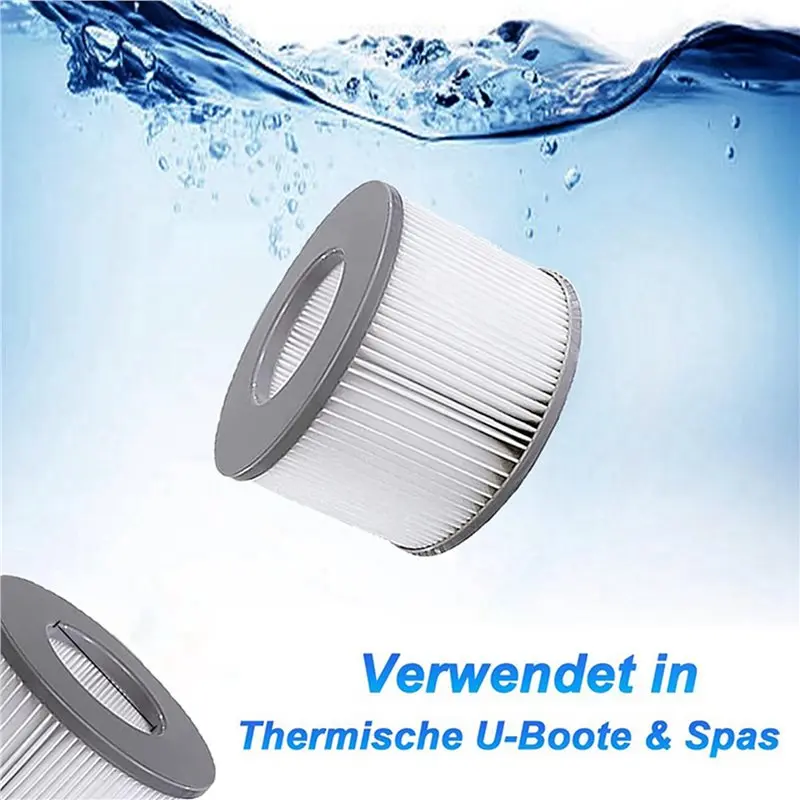 【ALLOWANCE】12 PCS Replacement Filter Cartridges For Mspa Filters For Whirlpool Mspa Models From 2020 For Inflatable Pools