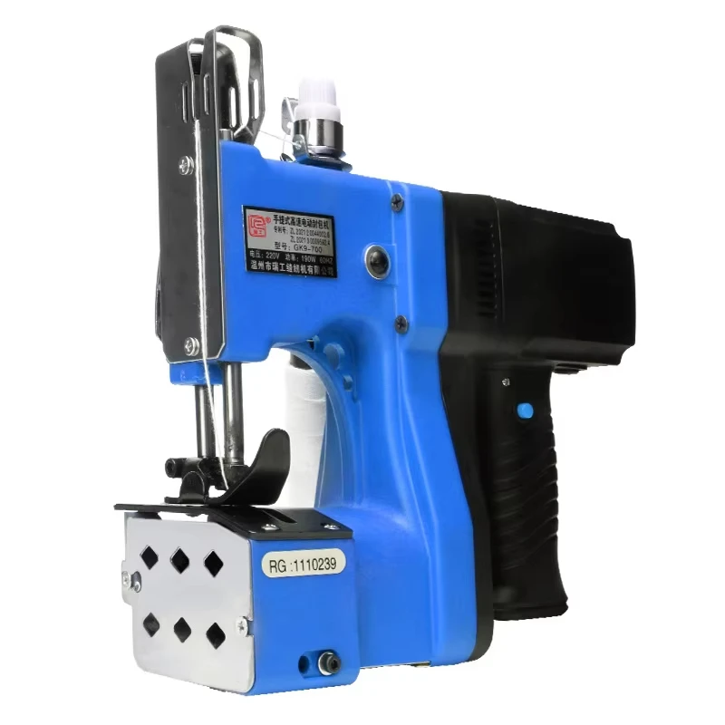 

GK9-700 Automatic Portable Small Express Bag Woven Bag Packing Machine Sack Closer Electric Rice Bag Sewing Machine 110V/220V