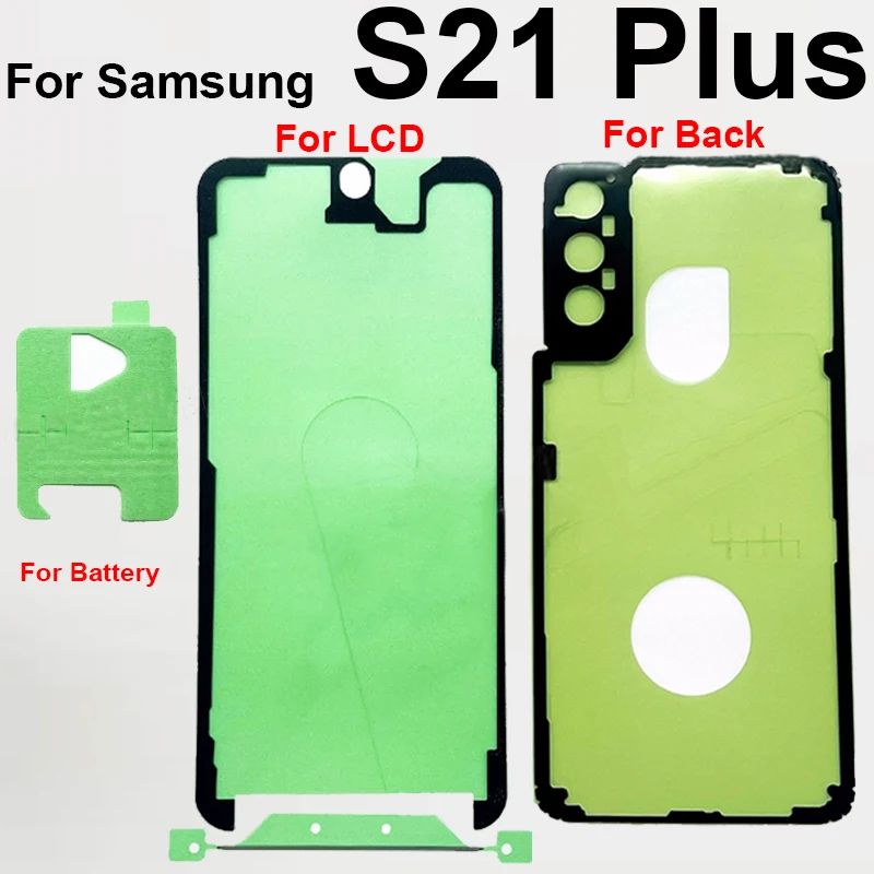 LCD Screen Back Battery Cover Camera Lens Waterproof Adhesive Sticker Tape For Samsung Galaxy S21 S21 Plus S21 Ultra S21 FE