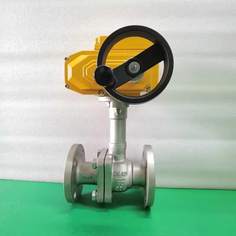 LNG 에틸렌 LPG 프로판 차단 및 조절 밸브용 특수 방폭 저온 전기 볼 밸브