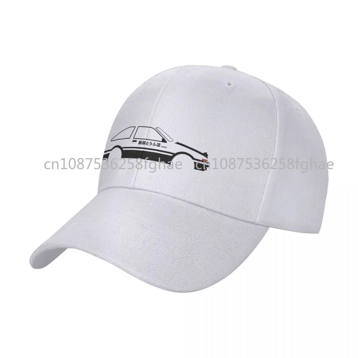 

Japanese Initial D Baseball Cap For Men Cotton Hats Adjustable Hat Fashion Casual Cap Truck Driver Hat