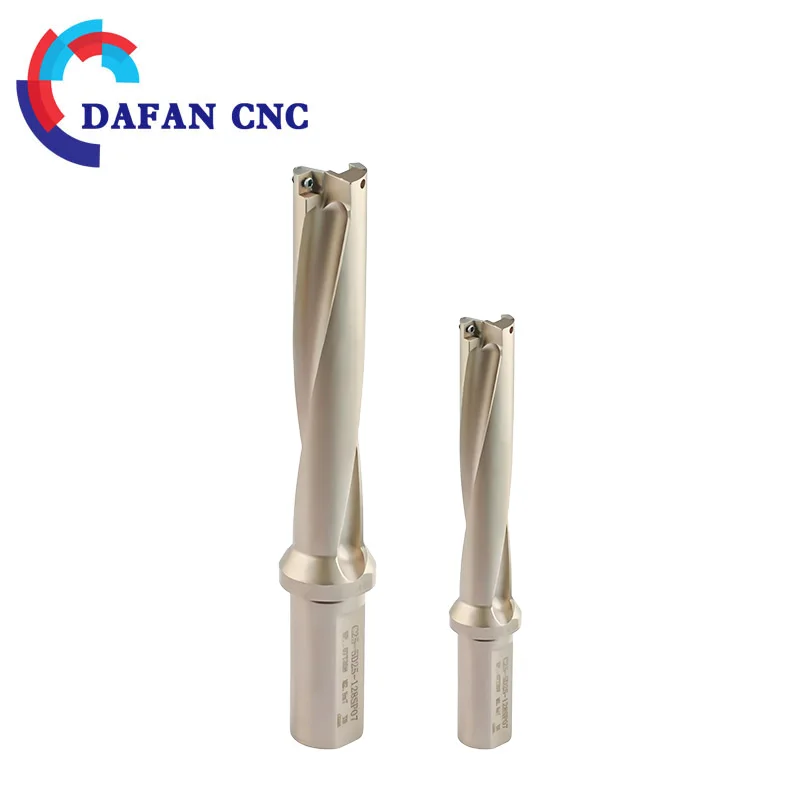 Trapano a U SP con inserti SPMG 2D/3D/4D/5D, trapano indicizzabile con raffreddamento interno ad alta velocità per torni CNC e lavorazione resistente