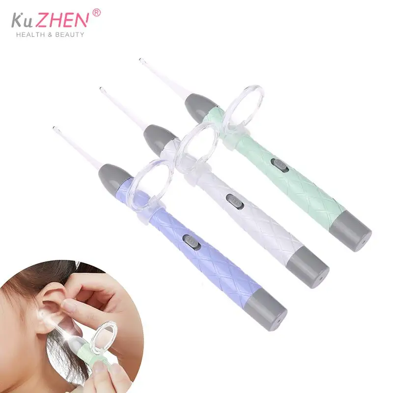 Ear Cleaning Tool Ear Picker with Light Ear Cleaner Wax Removal USB Rechargeable Spiral Ear Wax Remover Portable kulak temizleme