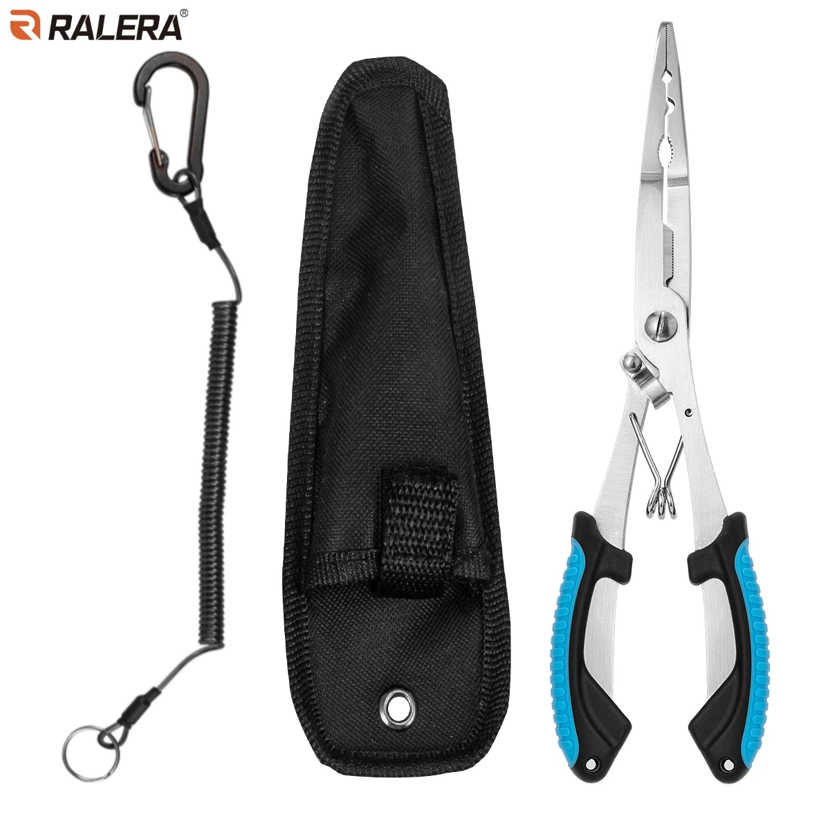 

Stainless steel fishing pliers multi-functional braided line scissors, crimping pliers,fish hook remover, fishing tackle tools