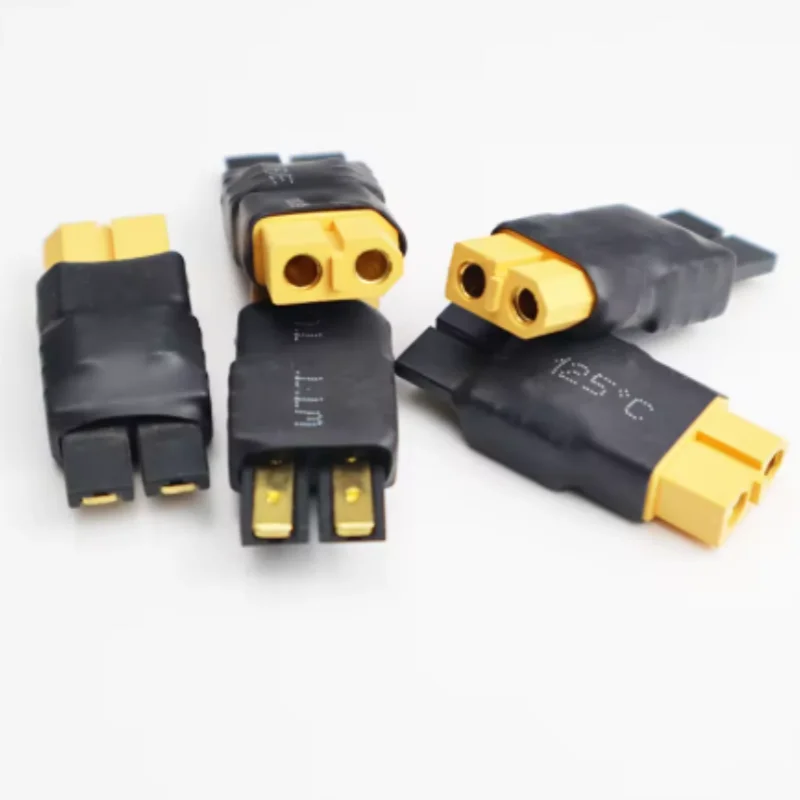 RC-Fahrzeug- und Schiffsmodell-Lithiumbatterie-Konvertierungskopf XT60-Stecker auf TRX-Stecker T-Stecker auf TRX-Stecker EC3 auf TRX – Detail 3