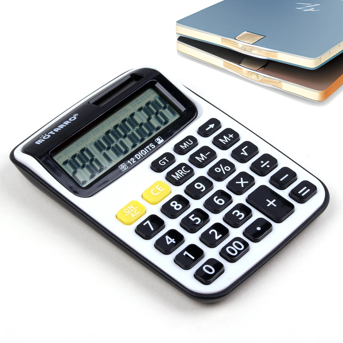 MOTARRO Solar Calculator Student Portable Big Screen Multifunctional Function Calculator Stationery School Office Supplies